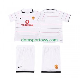 Koszulka Manchester United 2003 2006 Retro Dziecięcy Trzeci Koszulki Piłkarskie Krótki Rękaw